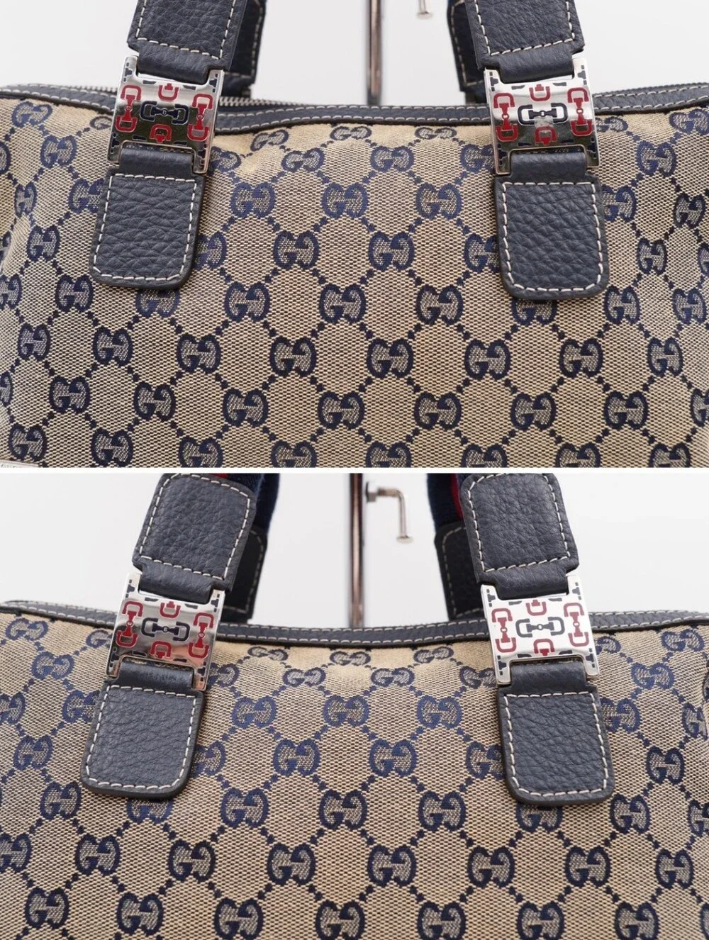 CO16 💟 Gucci GG Monogram Cavas Sherry Line Handbag